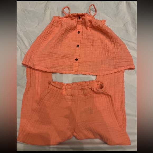 Like New Kids Pink Toddler Top and Bottoms Set Size 4T - Picture 1 of 3